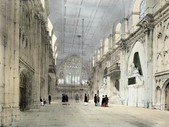 El Guildhall, interior, de 